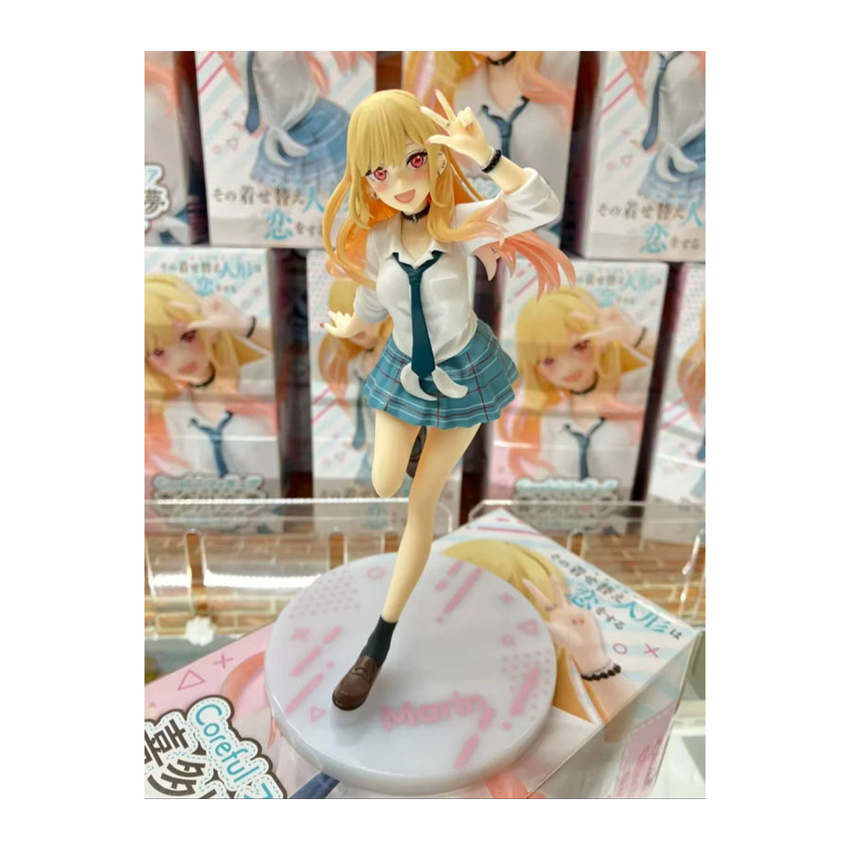 Bandai Anime Action Figure Marin Kitagawa My Dress-Up Darling Uniform Version, mehrfarbig, Höhe: 18 cm - Bild 7