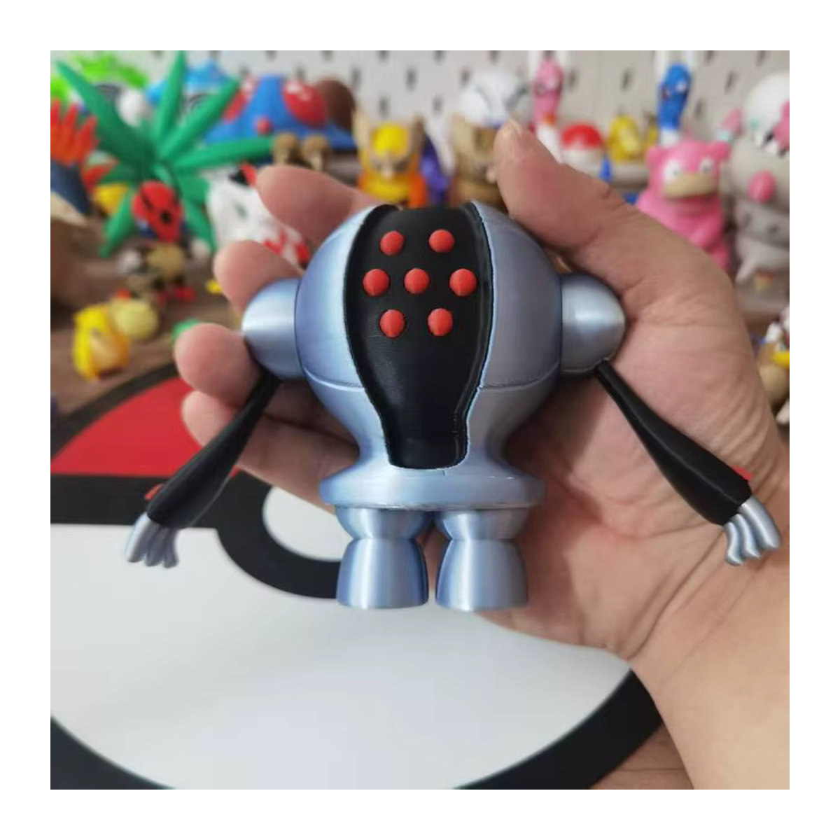 Bandai Anime Action Figuren Registeel Regirock Regice 1:20 Desktop Statuen aus Kunststoff, mehrfarbig - Bild 2
