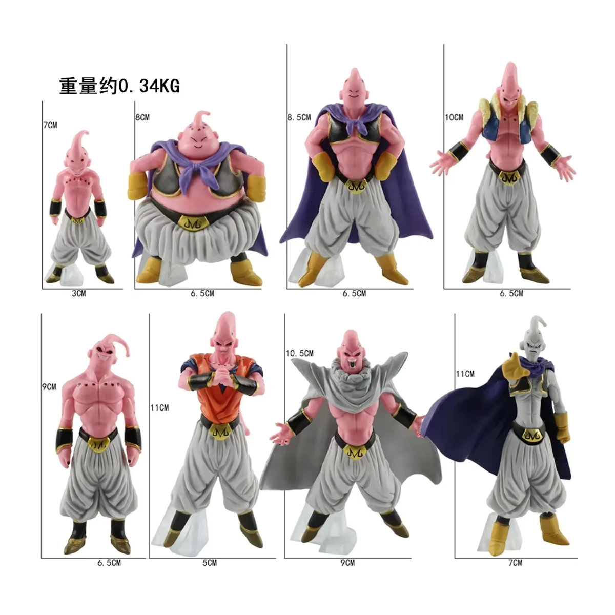 Bandai Anime Actionfigur aus Kunststoff, mehrfarbiges Modellspielzeug für Kinder und Erwachsene - Bild 3