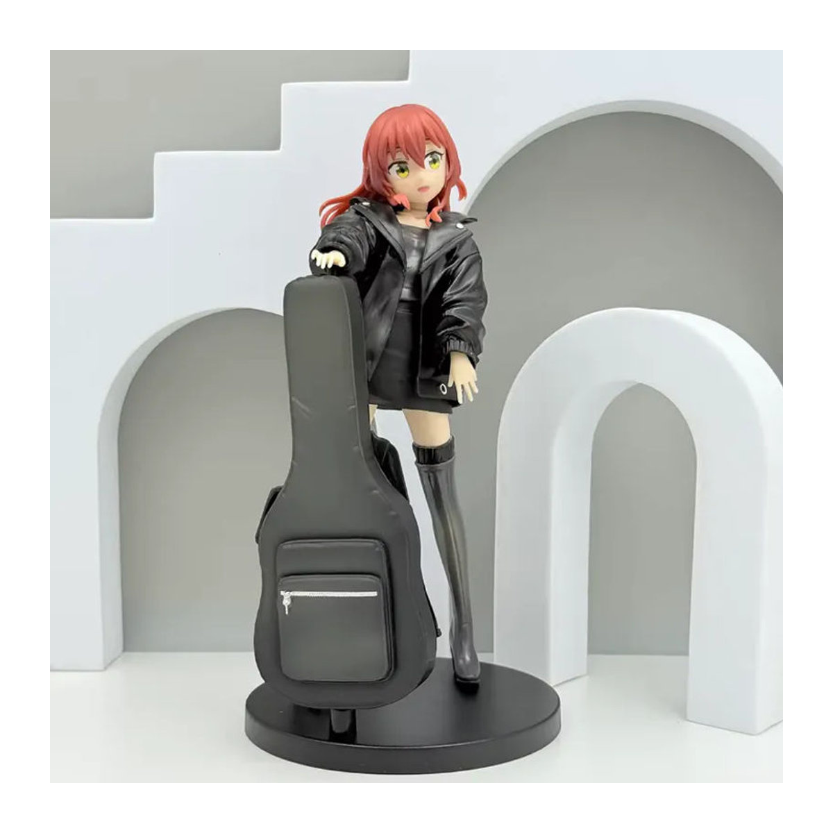 Bandai Anime Actionfigur Bocchi the Rock! Gotoh Hitori und Kita Ikuyo in Gitarren-Posen, mehrfarbiges Sammlerstück aus Kunststoff - Bild 2