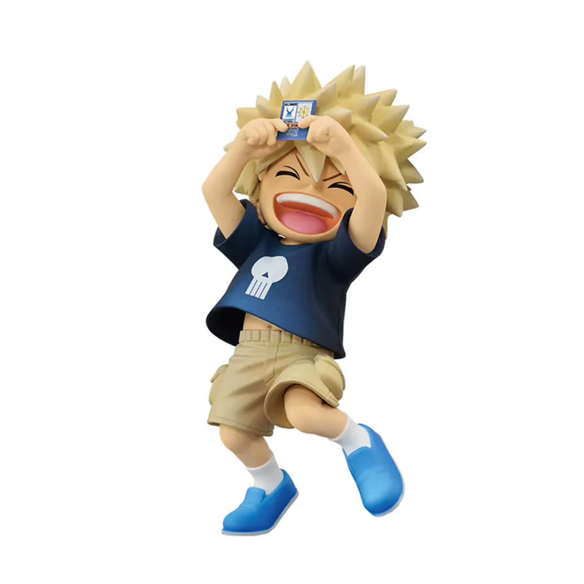 Bandai Anime Actionfigur Katsuki Bakugo My Hero Academia Q-Version Modell aus Kunststoff, mehrfarbig - Bild 2