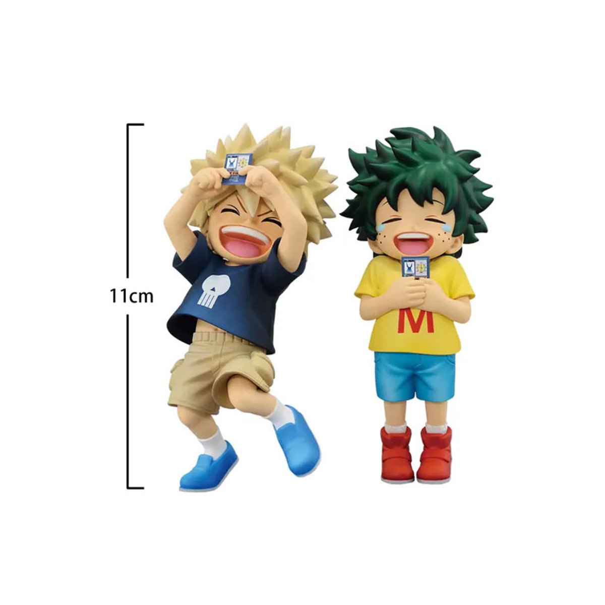 Bandai Anime Actionfigur Katsuki Bakugo My Hero Academia Q-Version Modell aus Kunststoff, mehrfarbig - Bild 4