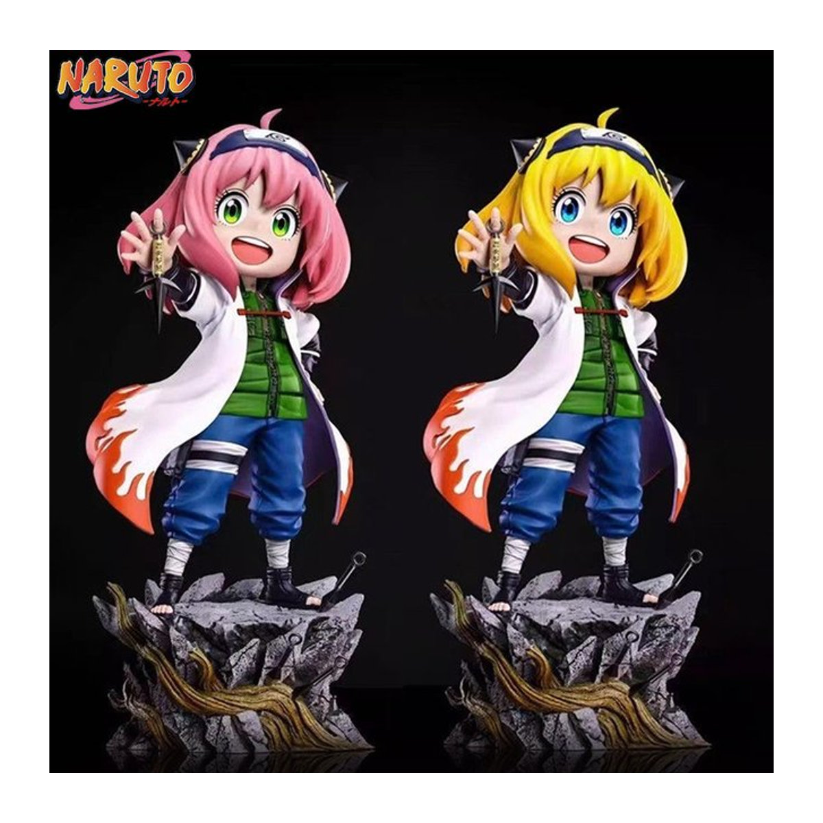 Bandai Anime Actionfigur Namikaze Minato aus Naruto als PVC Statue, mehrfarbig, Höhe: 19 cm - Bild 1