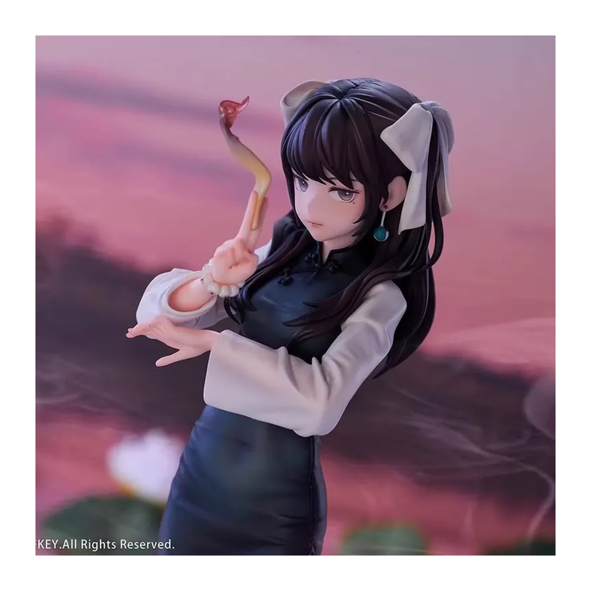 Bandai Anime-Actionfigur Taoistisches Mädchen im Cheongsam als mehrfarbige Manga-Sammlerstatue aus Kunstharz - Bild 2
