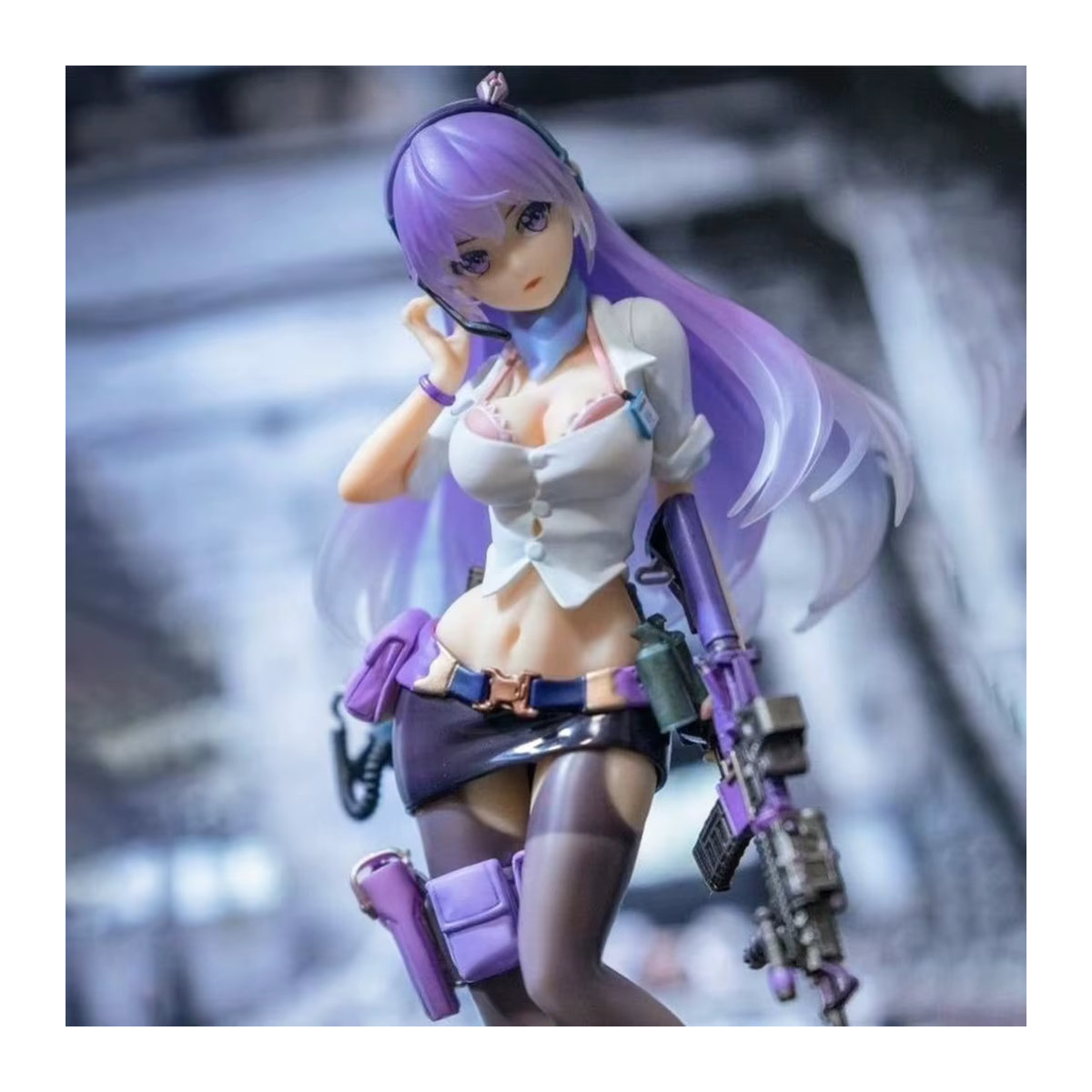 Bandai Anime After-School Battlefield Figuren All-Rounder ELF Statue aus PVC, mehrfarbig, Höhe: 22 cm - Bild 3