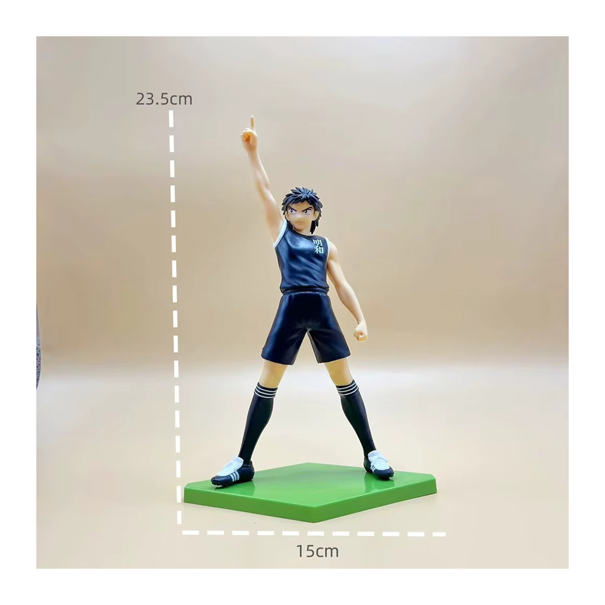 Bandai Anime Captain Tsubasa Action Figuren Ozora Tsubasa und Genzo Wakapo Sammlerstücke aus Kunststoff in Mehrfarbig - Bild 6