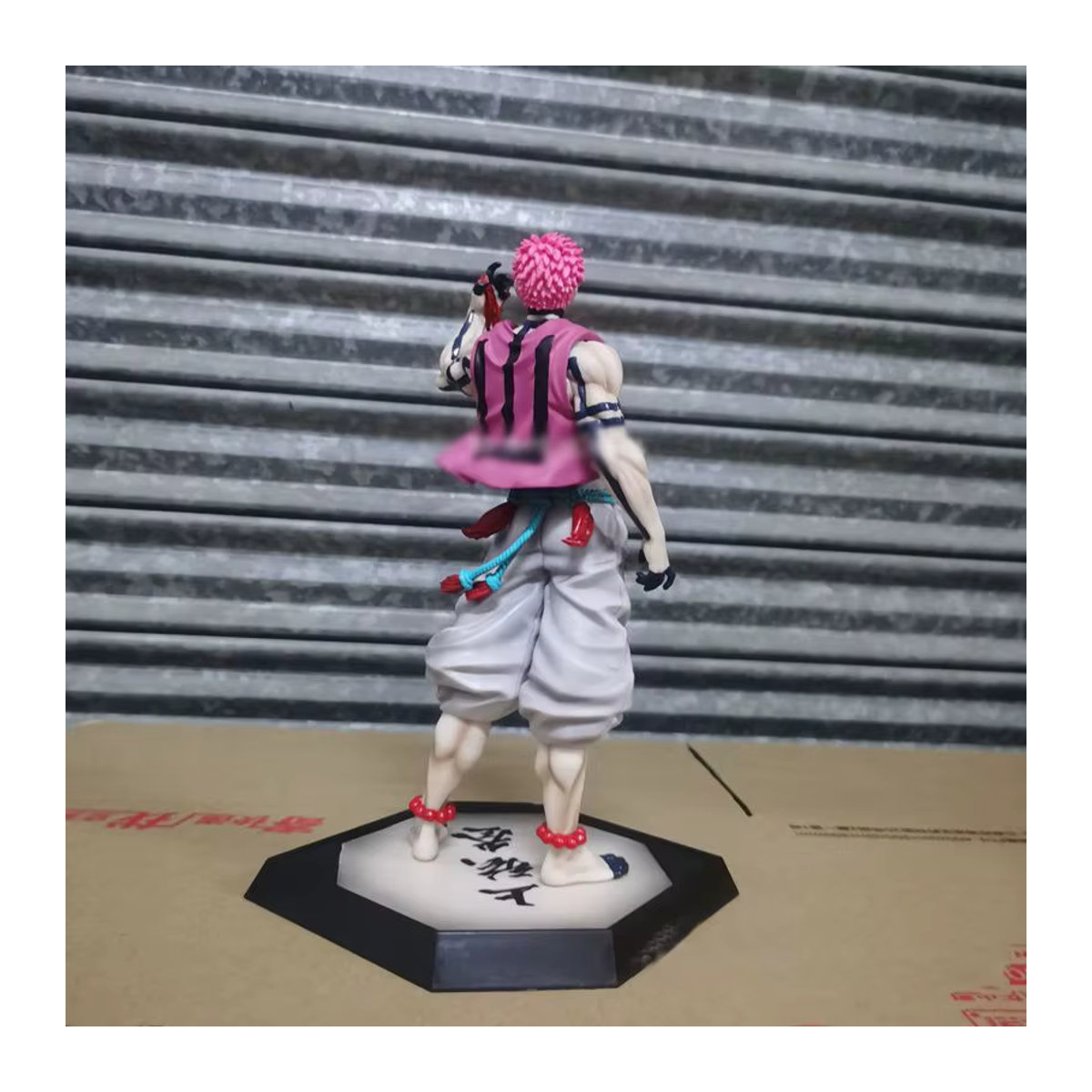 Bandai Anime Dämon Slayer Akaza Hakuji Figur aus PVC, mehrfarbig, Höhe: 28 cm - Bild 3