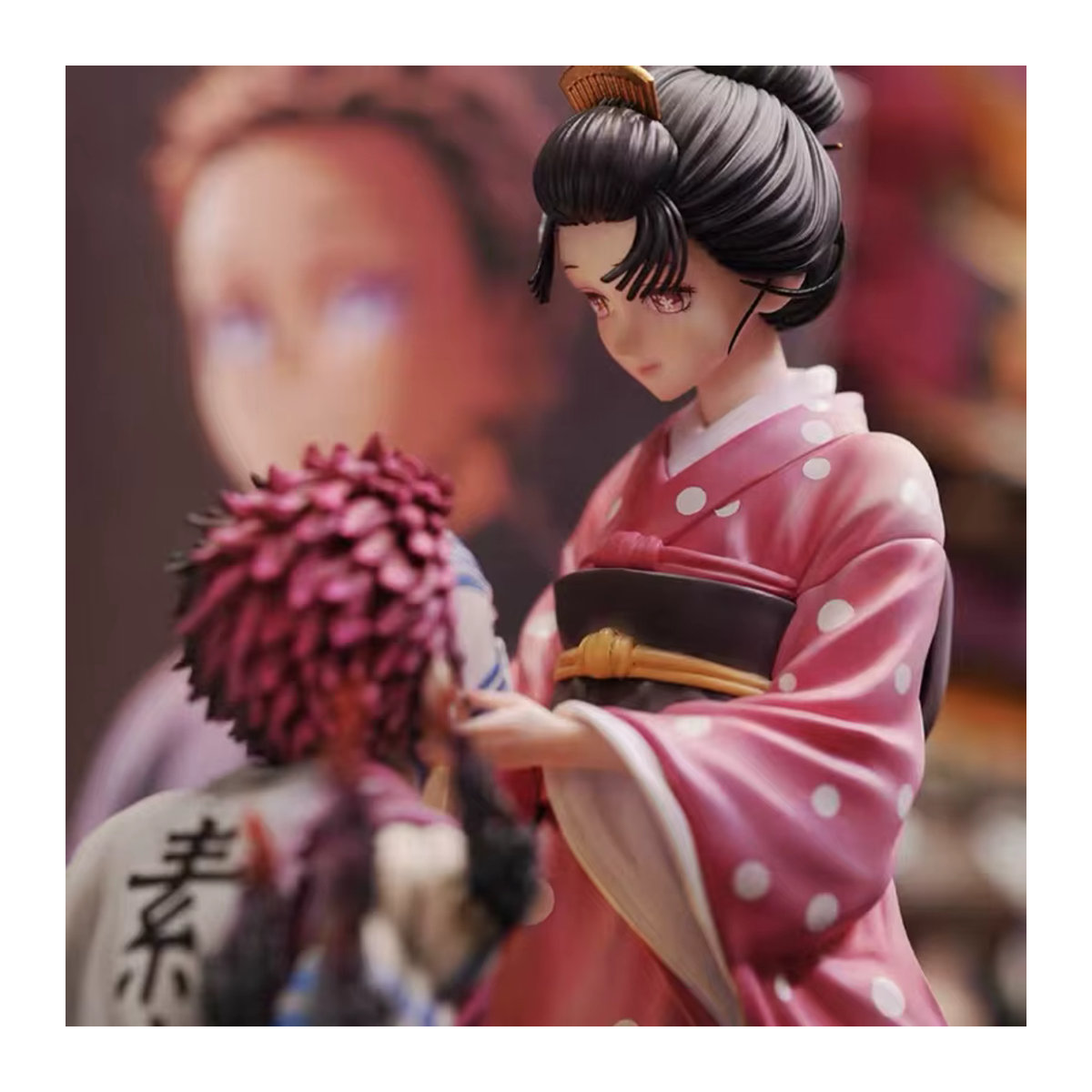 Bandai Anime Dämon Slayer Akaza und Koyuki Actionfigur aus Kunststoff in Mehrfarbig als Sammlerstatue und Schreibtischdekoration - Bild 6