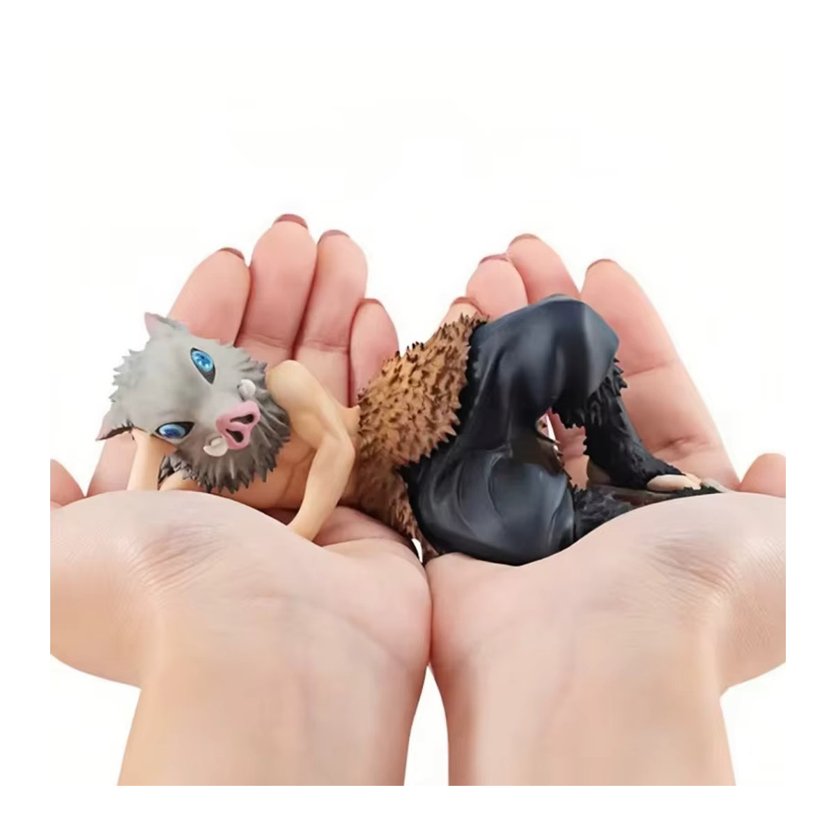 Bandai Anime Dämon Slayer Figur Hashibira Inosuke Action Figure in Mehrfarbig, Höhe: 5 cm - Bild 4