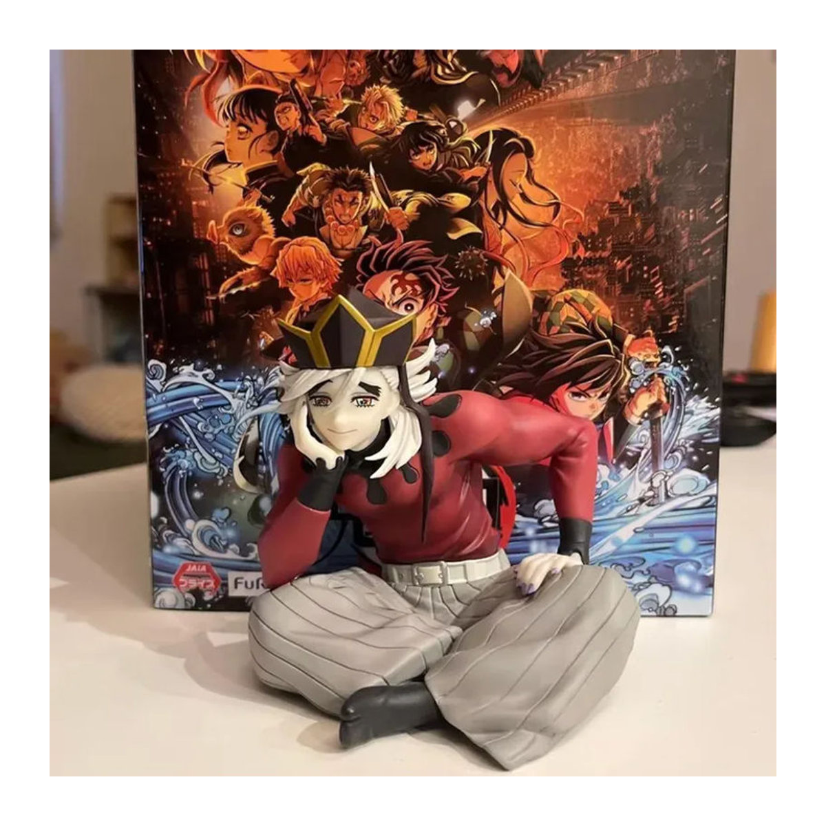 Bandai Anime Demon Slayer Akaza Figur Kimetsu No Yaiba Modell aus Kunststoff mehrfarbig - Bild 4