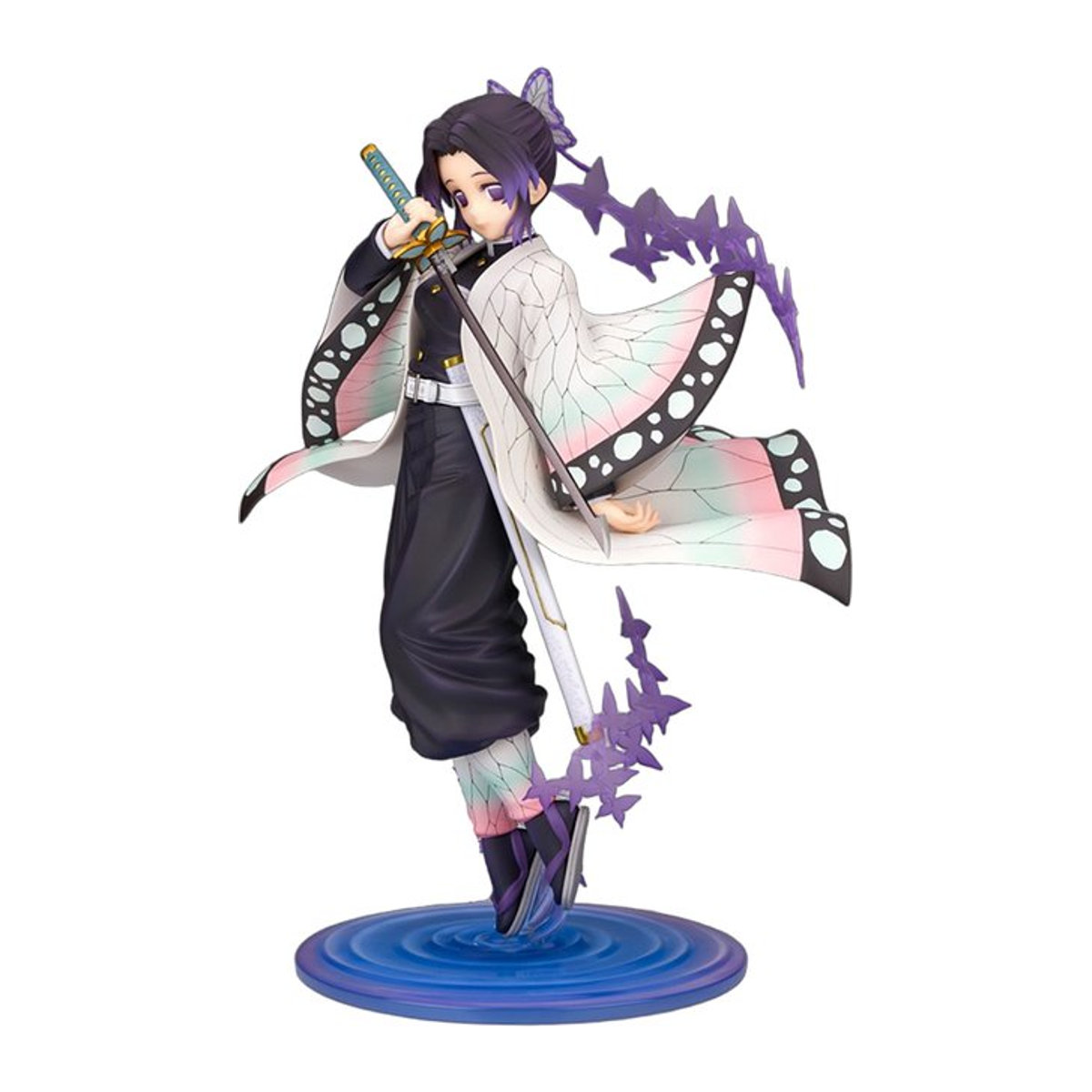 Bandai Anime Demon Slayer Figur Shinobu Kamado und Nezuko aus Kimetsu no Yaiba, mehrfarbig, Höhe: 15 cm - Bild 1
