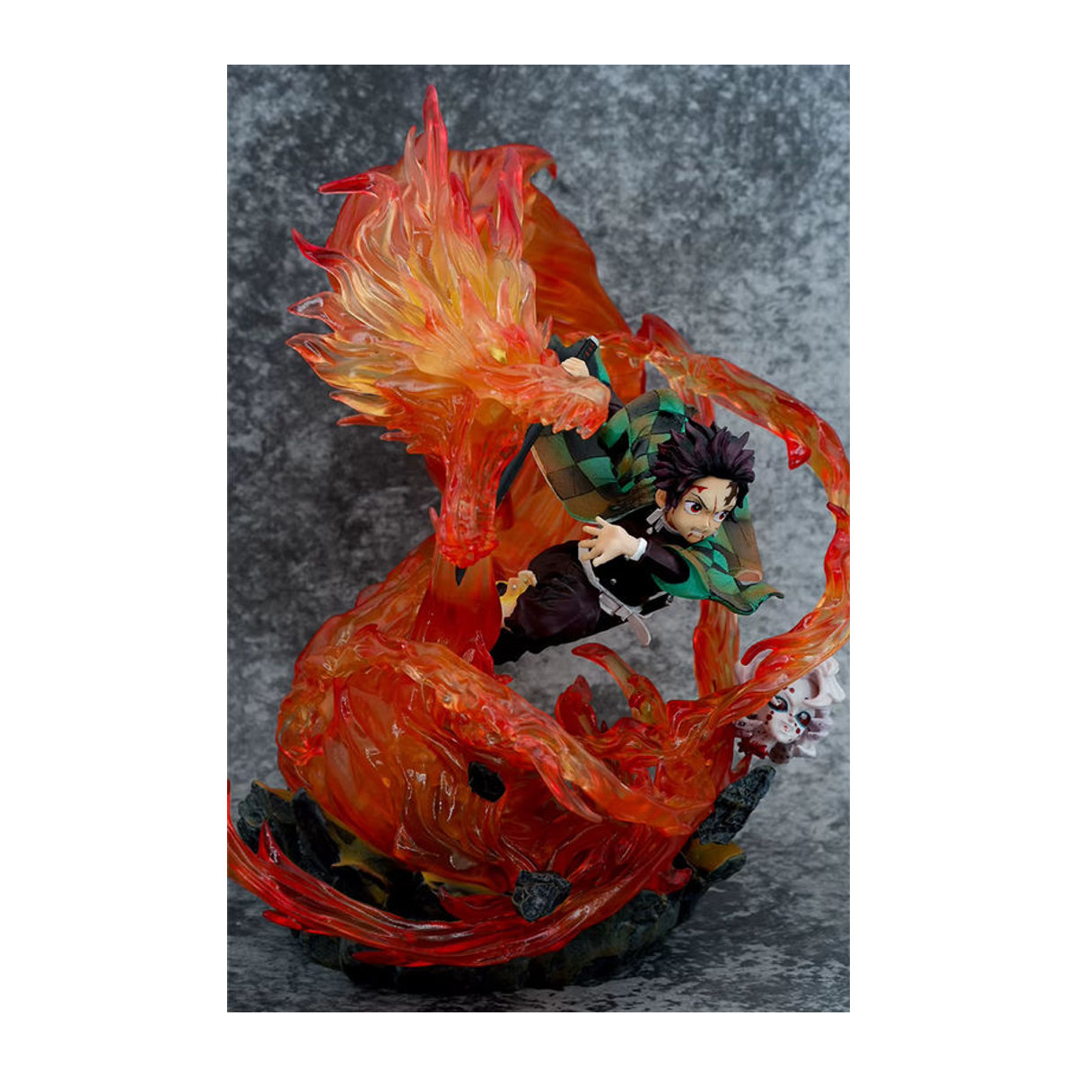 Bandai Anime Demon Slayer Kamado Tanjiro Battle Ver. Actionfigur aus PVC, mehrfarbig, Höhe: 30 cm - Bild 3