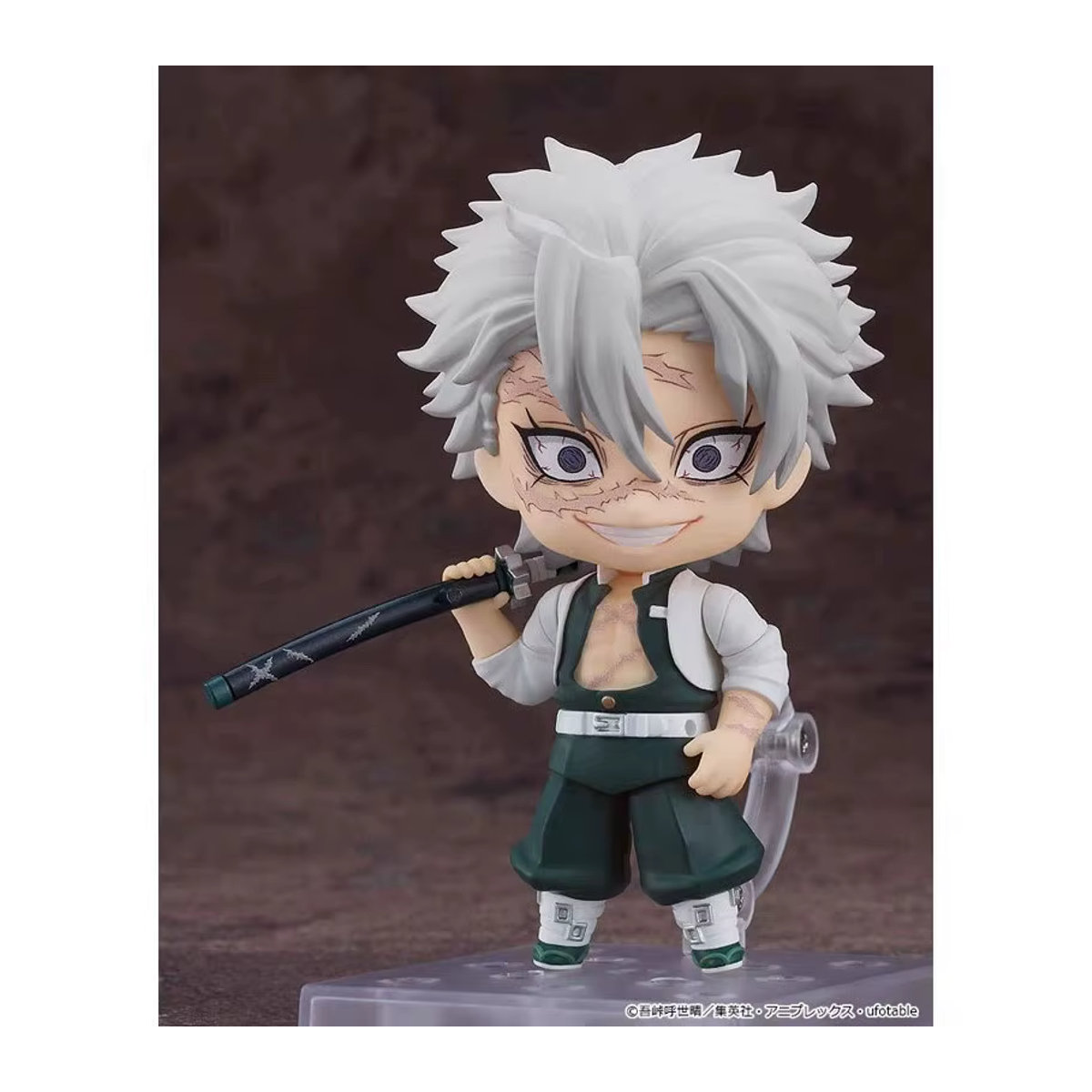 Bandai Anime Demon Slayer Shinazugawa Sanemi Q-Version Actionfigur aus PVC, mehrfarbig, Höhe: 10 cm - Bild 5