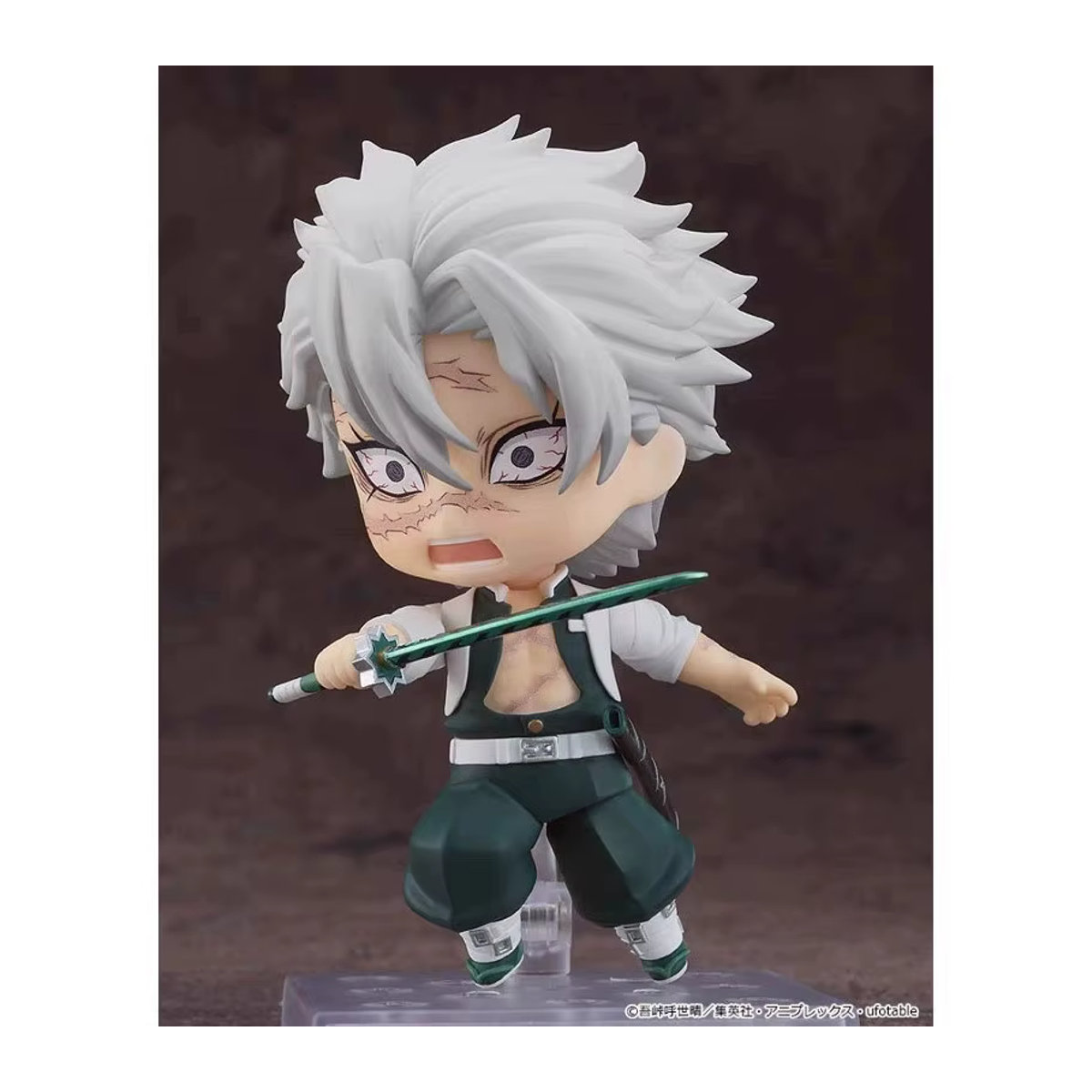 Bandai Anime Demon Slayer Shinazugawa Sanemi Q-Version Actionfigur aus PVC, mehrfarbig, Höhe: 10 cm - Bild 6
