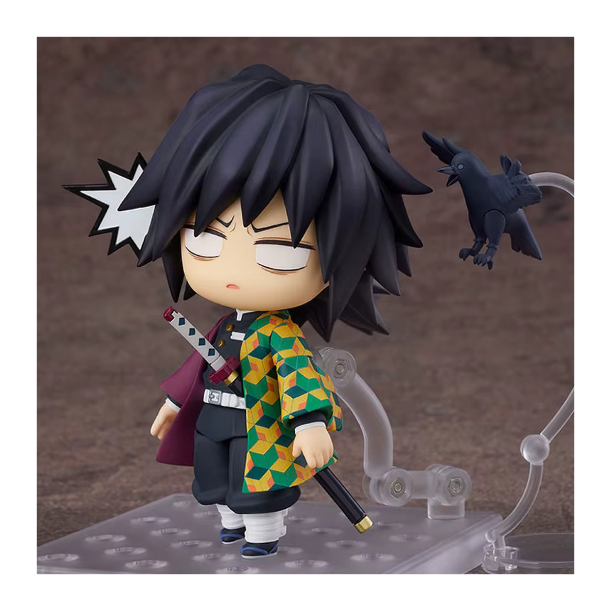 Bandai Anime Demon Slayer Tomioka Giyuu Q Version Actionfigur aus Kunststoff mit austauschbaren Teilen in Mehrfarbig - Bild 4