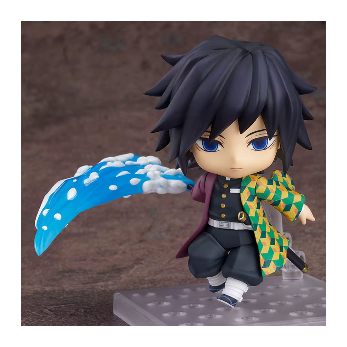 Bandai Anime Demon Slayer Tomioka Giyuu Q Version Actionfigur aus Kunststoff mit austauschbaren Teilen in Mehrfarbig - Bild 5