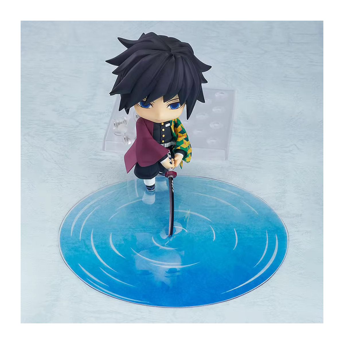 Bandai Anime Demon Slayer Tomioka Giyuu Q Version Actionfigur aus Kunststoff mit austauschbaren Teilen in Mehrfarbig - Bild 6