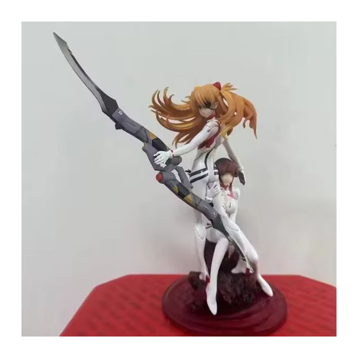 Bandai Anime EVA Action Figure Asuka Ayanami Rei aus Kunststoff, mehrfarbig, Höhe: 23 cm - Bild 4