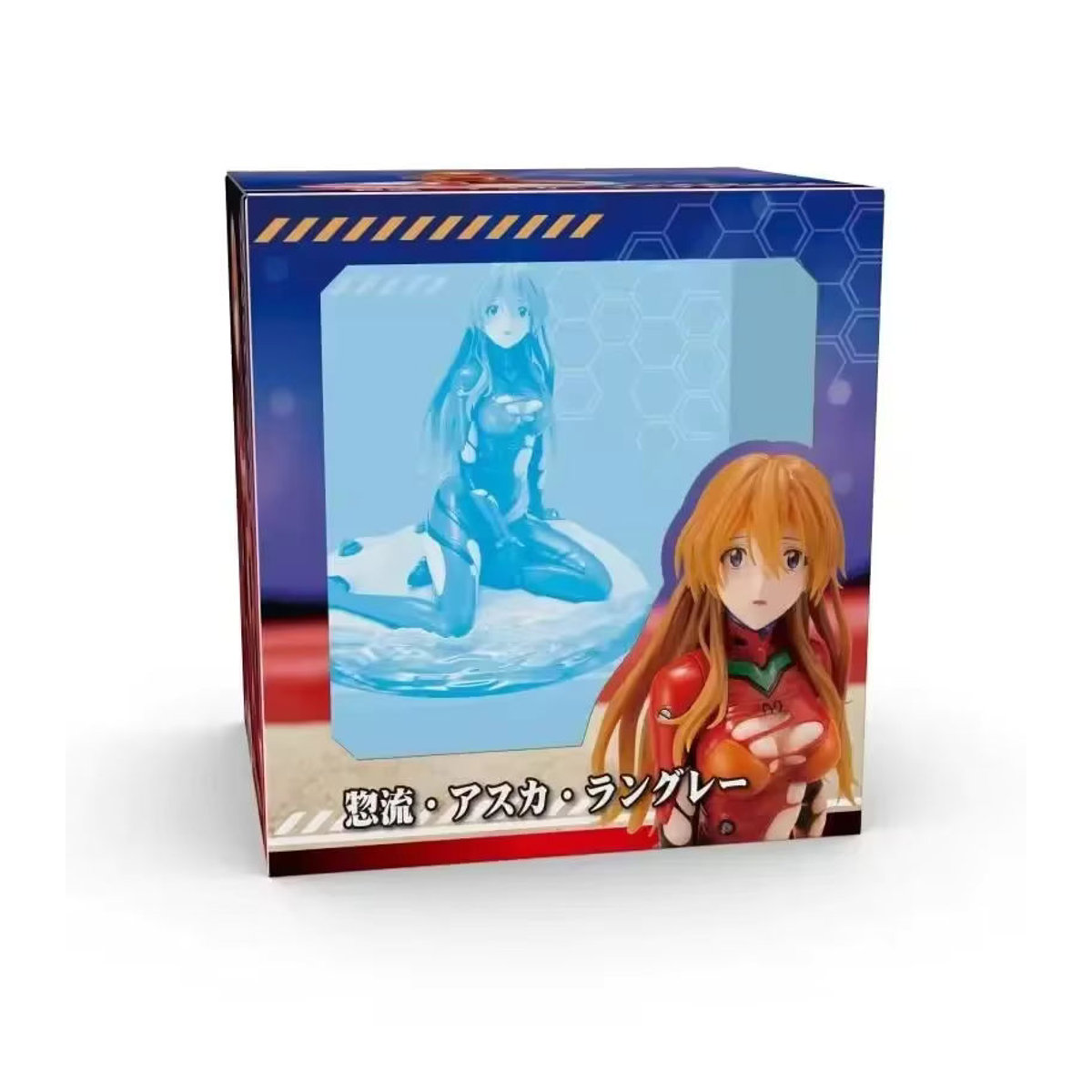 Bandai Anime EVA Asuka Actionfigur aus PVC in Rot, 19 cm Höhe, Dekorationsfigur für deine Sammlung - Bild 2