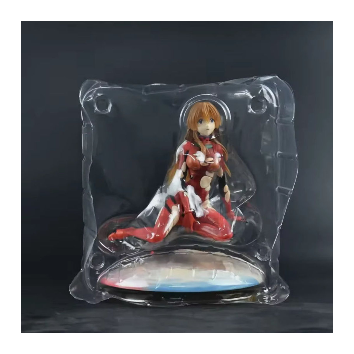 Bandai Anime EVA Asuka Actionfigur aus PVC in Rot, 19 cm Höhe, Dekorationsfigur für deine Sammlung - Bild 3