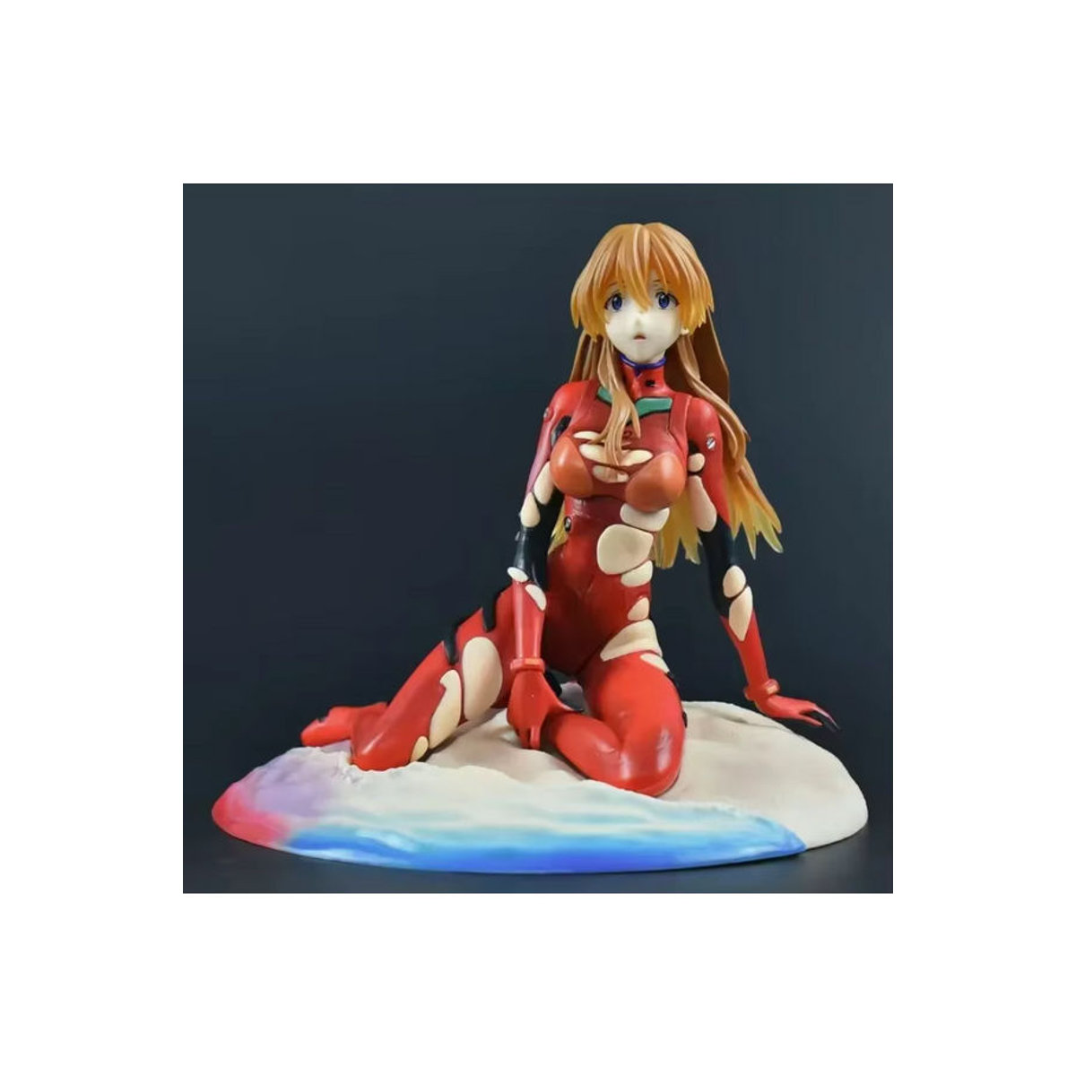 Bandai Anime EVA Asuka Actionfigur aus PVC in Rot, 19 cm Höhe, Dekorationsfigur für deine Sammlung - Bild 4