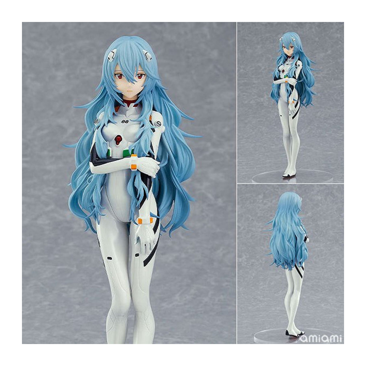 Bandai Anime EVA Ayanami Rei Figur, weiß, Höhe: 17 cm - Bild 1