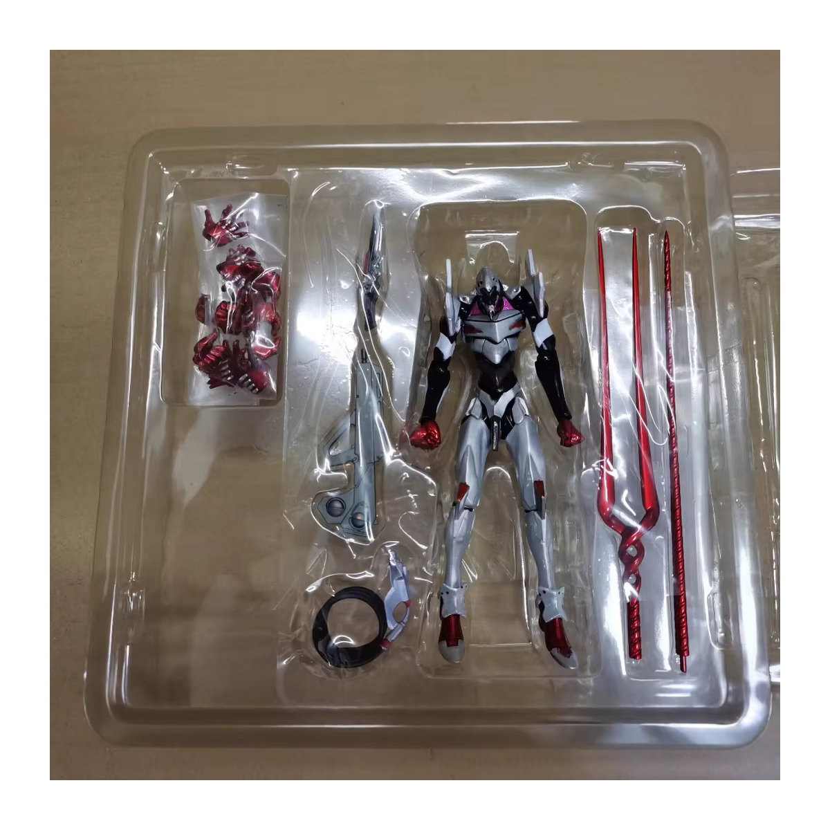 Bandai Anime EVA Evangelion-04 Action Figure aus Kunststoff in Schwarz - Bild 4