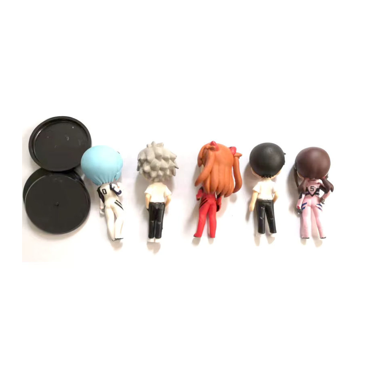 Bandai Anime EVA Figuren Set aus 5 Teilen mit Ayanami Rei und Ikari Shinji in Mehrfarbig, Höhe: 7 cm - Bild 4