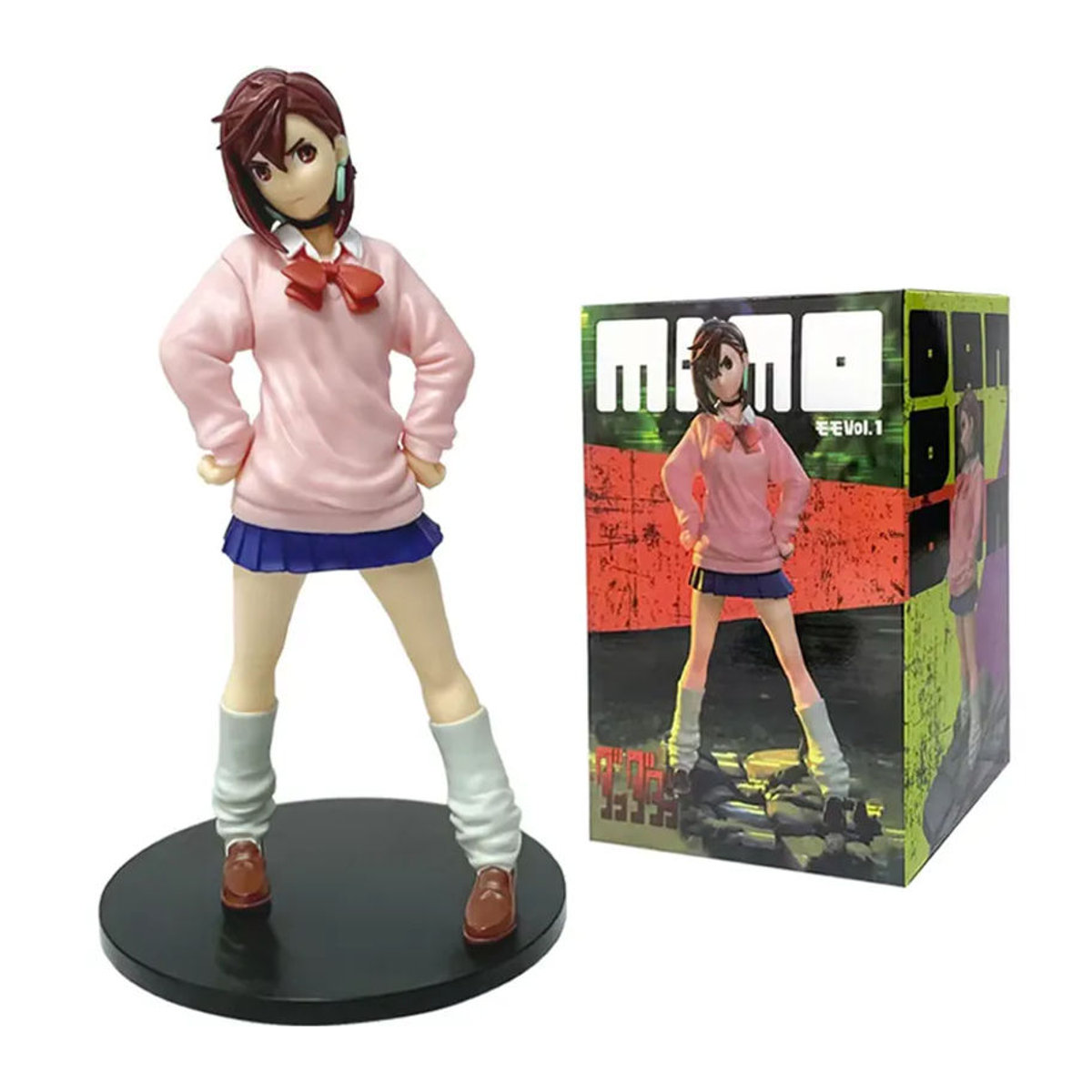 Bandai Anime Figur Ayase Peach Takakura Lomei Mädchen als handgefertigtes PVC-Modell in Mehrfarbig für deine Tischdekoration - Bild 2