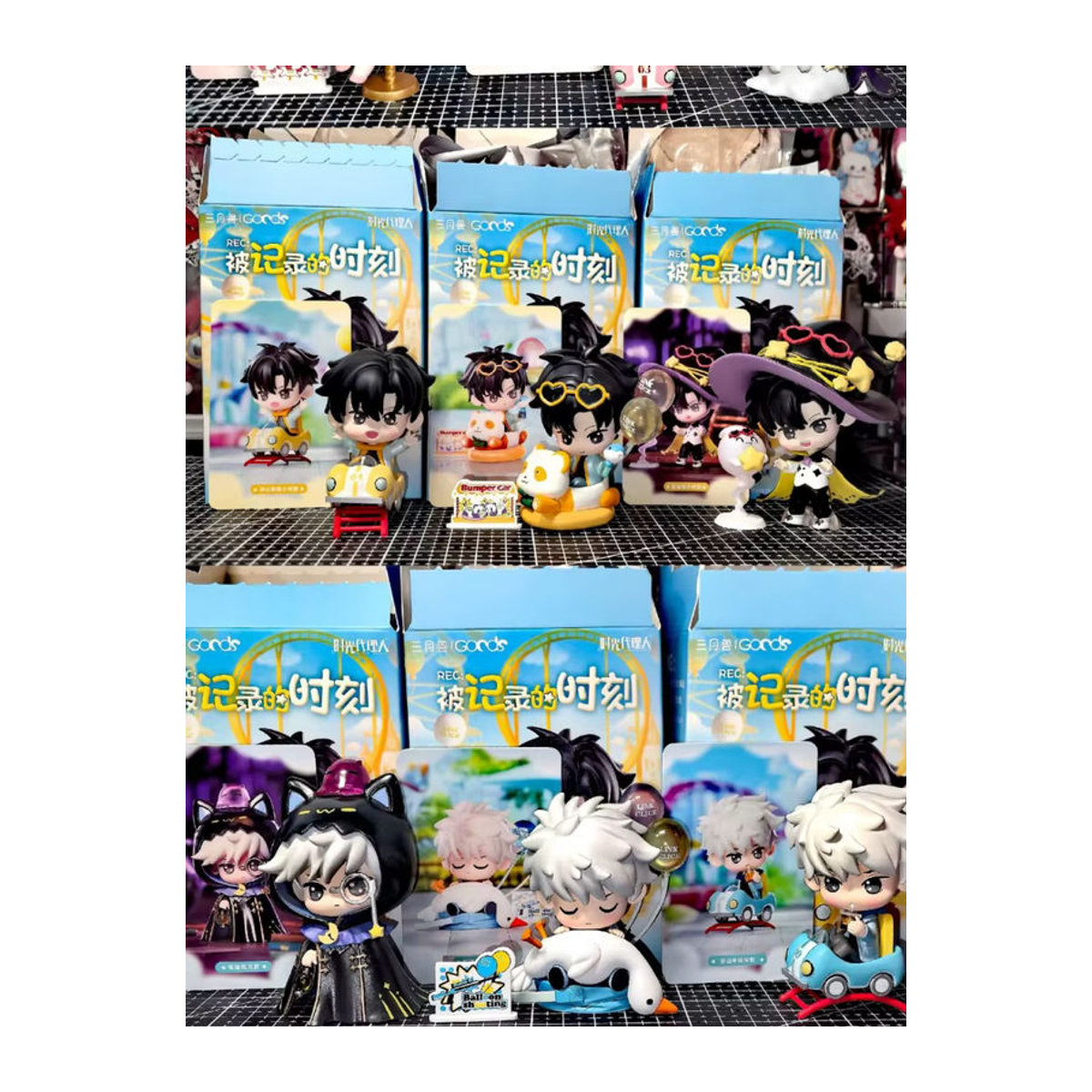 Bandai Anime-Figur Blindbox als süßes Sammlerspielzeug aus Kunststoff in Blau - Bild 4