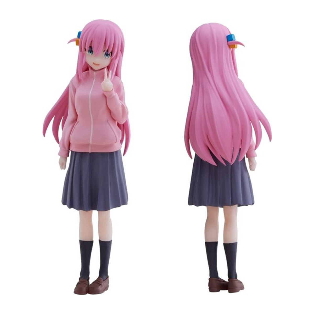 Bandai Anime Figur Gotoh Hitori aus Bocchi the Rock, mehrfarbig, Höhe: 16 cm - Bild 1