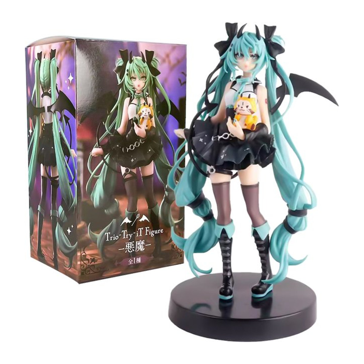 Bandai Anime Figur Hatsune Miku Xiaoyuan Bär als Action Modell aus Kunststoff, mehrfarbig, Höhe: 19 cm - Bild 1