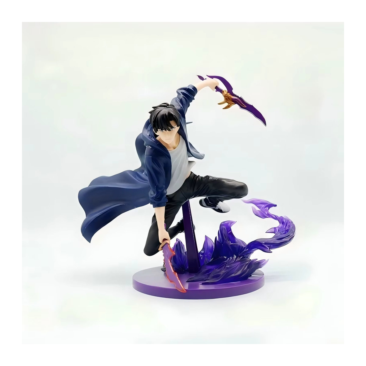Bandai Anime Figur I Upgrade Alone Ant King Bell Shadow King Desktop-Dekoration aus Kunstharz in Schwarz - Bild 2