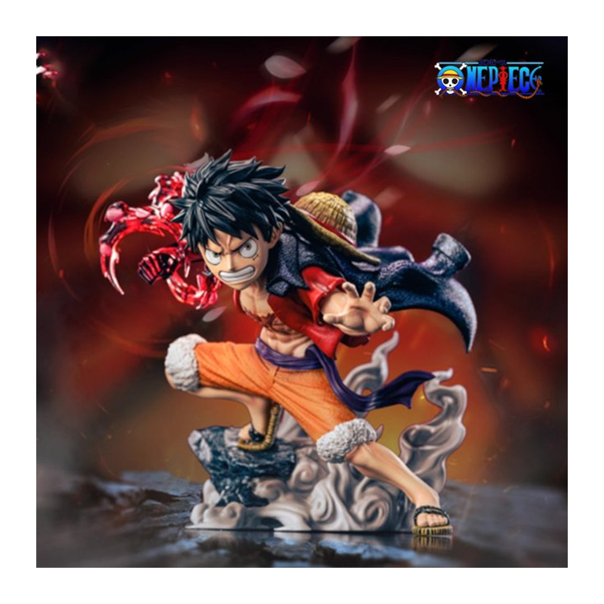 Bandai Anime-Figur Island of Ghosts Battle-Serie, mehrfarbiges Modellspielzeug aus Kunststoff, Höhe: 10 cm, Breite: 9,5 cm - Bild 1