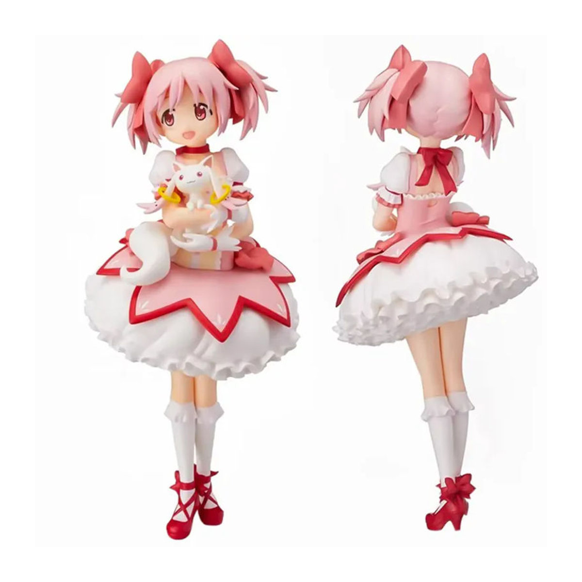 Bandai Anime-Figur Kaname Madoka aus Puella Magi Madoka Magica, rosa PVC-Actionfigur, Höhe: 18 cm - Bild 2
