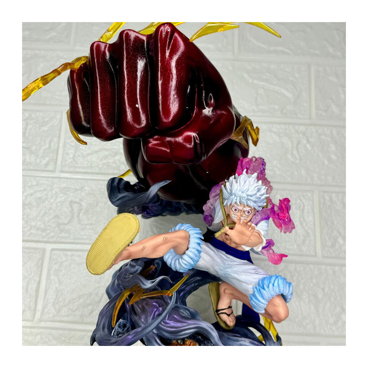 Bandai Anime Figur Monkey D. Luffy PVC Modell Statue, mehrfarbig, Höhe: 30 cm - Bild 2