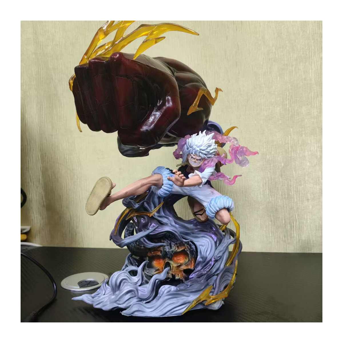 Bandai Anime Figur Monkey D. Luffy PVC Modell Statue, mehrfarbig, Höhe: 30 cm - Bild 3