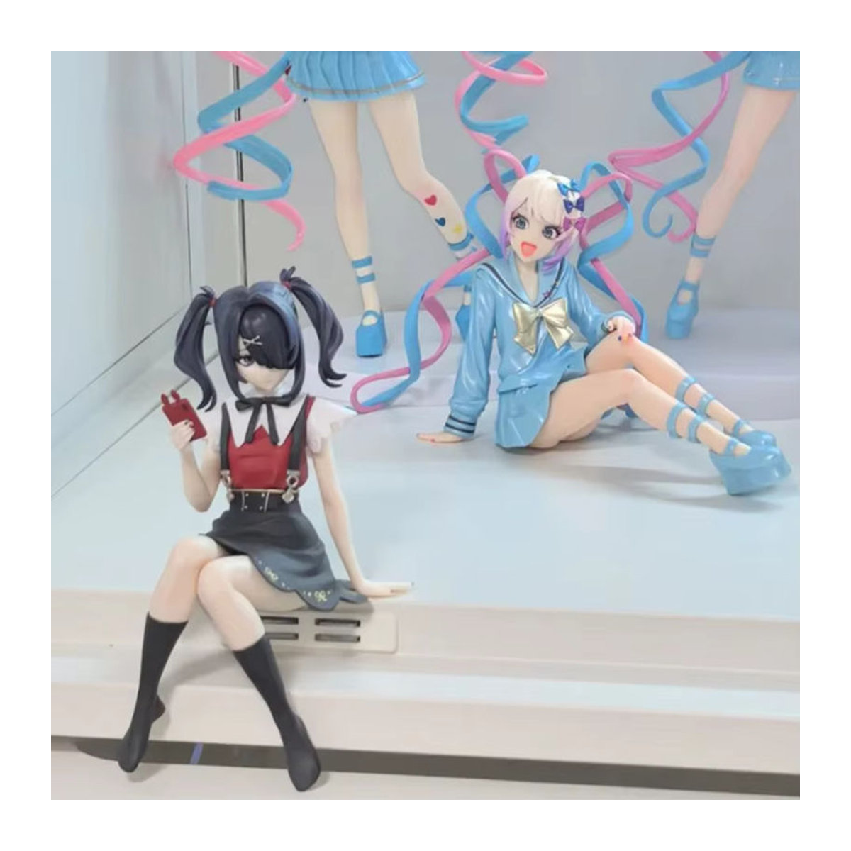 Bandai Anime Figur Needy Girl Overdose Sitzende Dekoration, mehrfarbig, Höhe: 14 cm - Bild 3