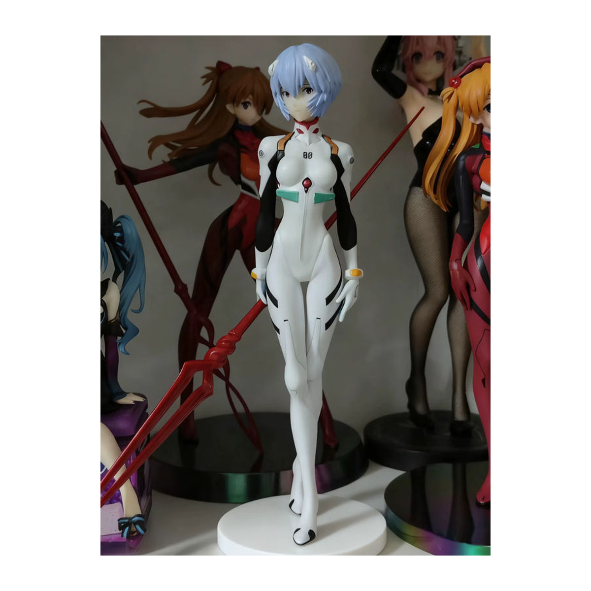 Bandai Anime Figur Neon Genesis Evangelion Ayanami Rei in Weiß, Höhe: 22 cm - Bild 2