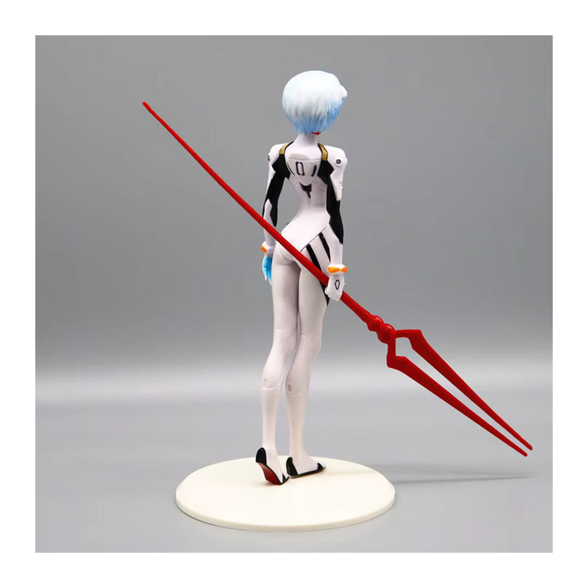 Bandai Anime Figur Neon Genesis Evangelion Ayanami Rei in Weiß, Höhe: 22 cm - Bild 6