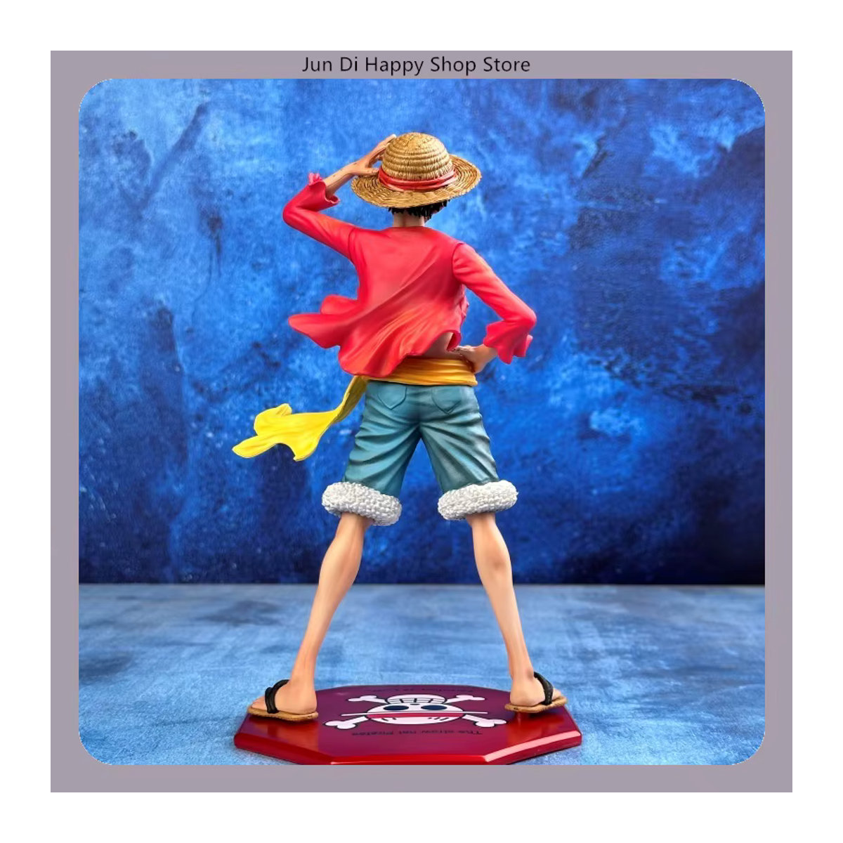 Bandai Anime-Figur Oni-Gashima Luffy Modellstatue, mehrfarbig, Höhe: 22,5 cm - Bild 3