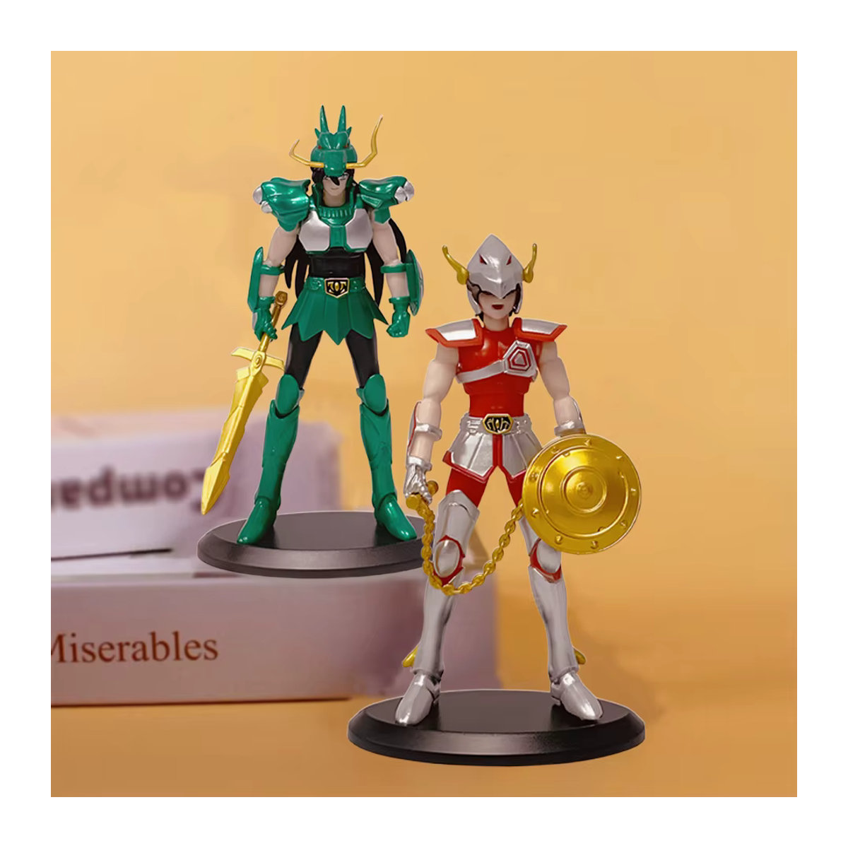 Bandai Anime Figur Rüstung Modell Phoenix Ikki Hyoga Seiya Shiryu aus Kunststoff, Höhe: 18 cm, mehrfarbig - Bild 3