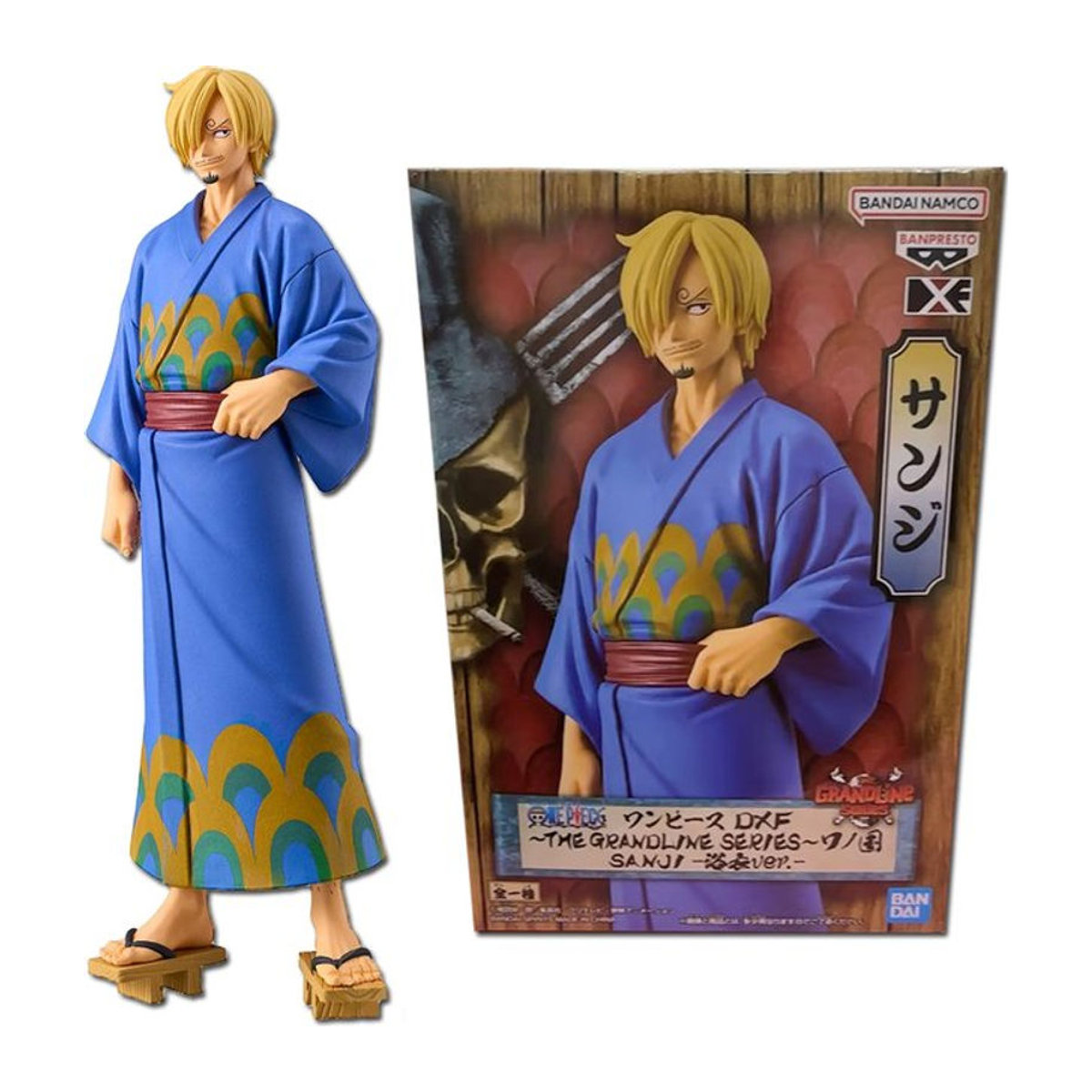 Bandai Anime Figur Vinsmoke Sanji und Roronoa Zoro Modell aus Kunststoff, Blau, Höhe: 17 cm - Bild 1