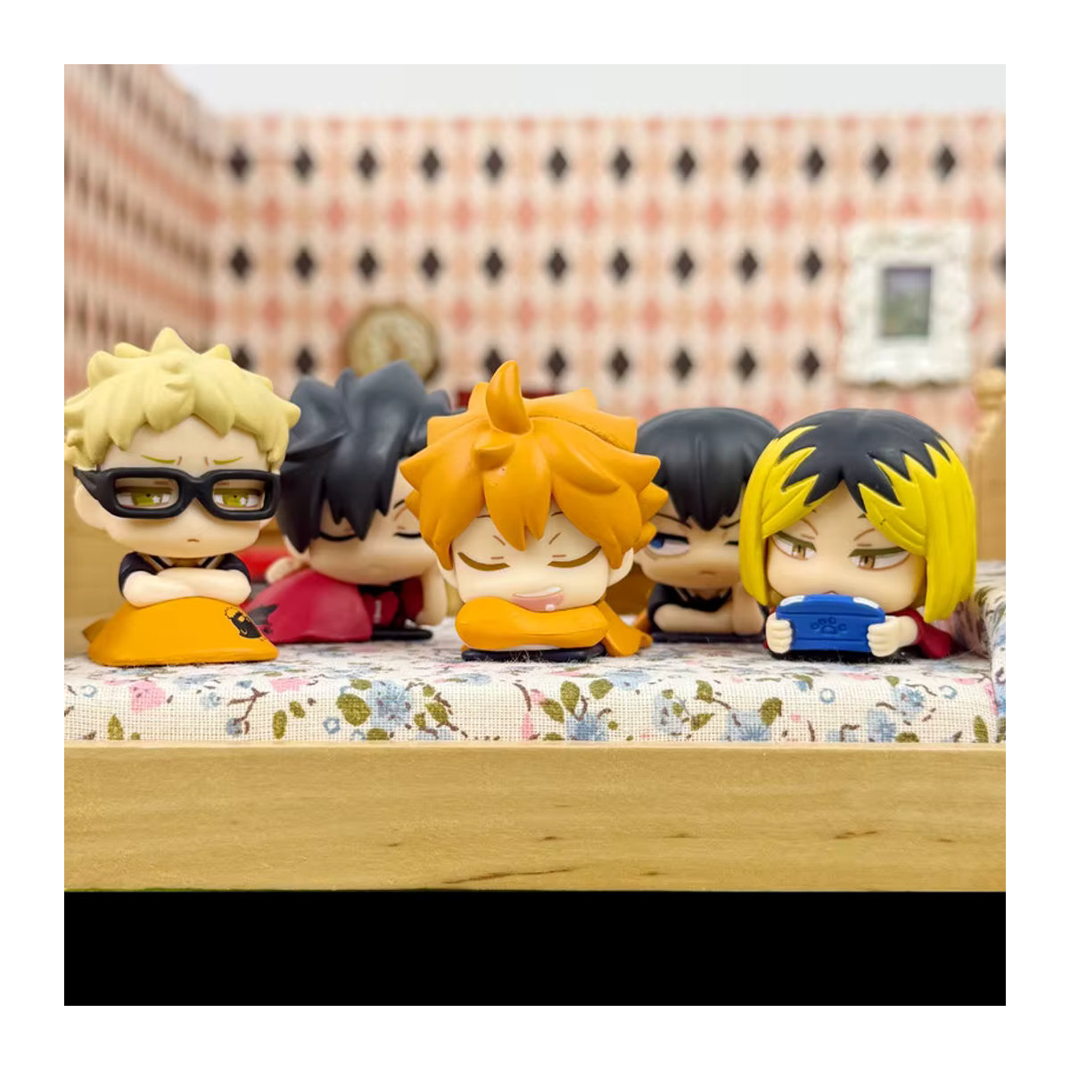 Bandai Anime-Figur Volleyball-Jugend im Schlafstil Blind Box Actionfigur aus Kunststoff in Mehrfarbig - Bild 2