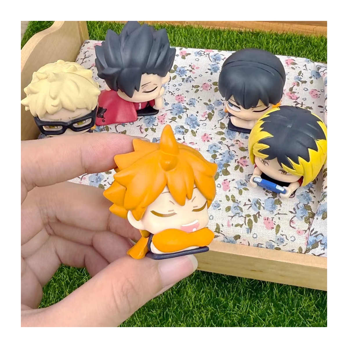 Bandai Anime-Figur Volleyball-Jugend im Schlafstil Blind Box Actionfigur aus Kunststoff in Mehrfarbig - Bild 3