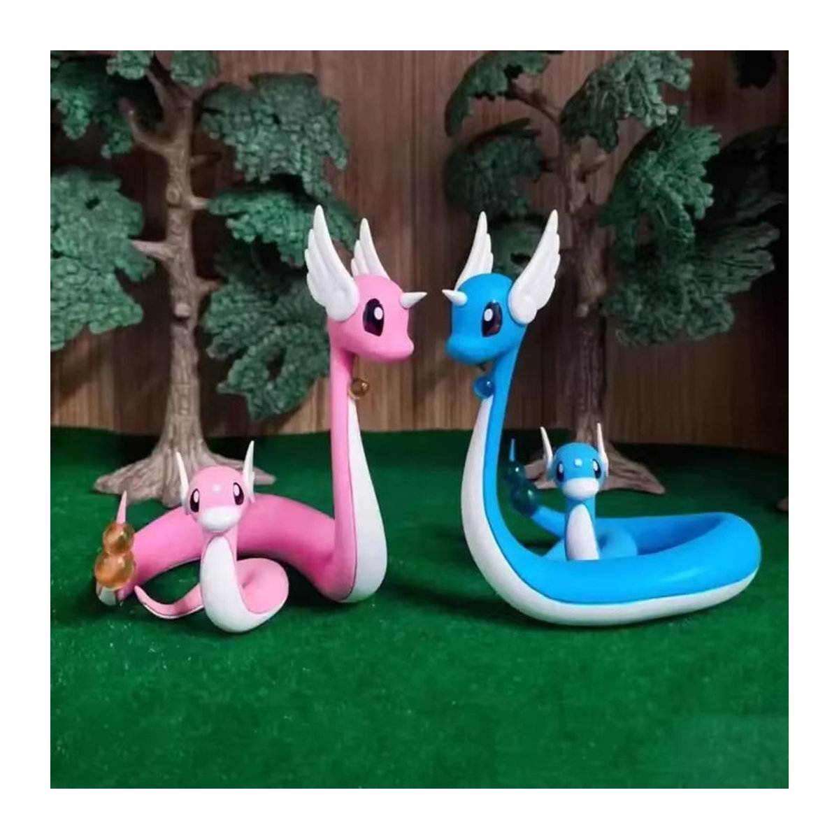 Bandai Anime Figuren Dragonair und Dratini als PVC Sammelmodell aus Kunststoff, mehrfarbig, Höhe: 12 cm - Bild 2