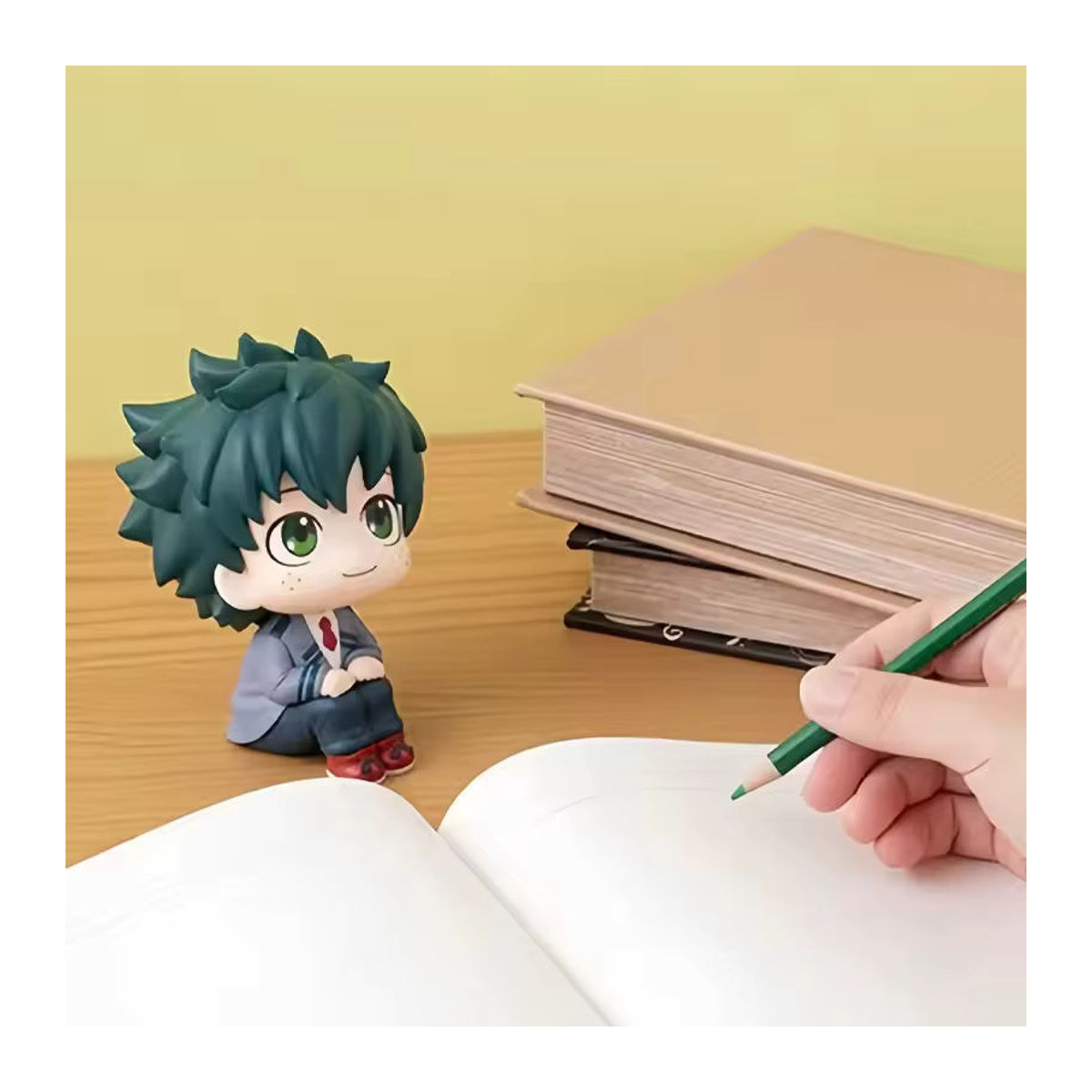 Bandai Anime Figuren My Hero Academia Midoriya Izuku Bakugou Katsuki Ochaco Uraraka mehrfarbig aus Kunststoff - Bild 2