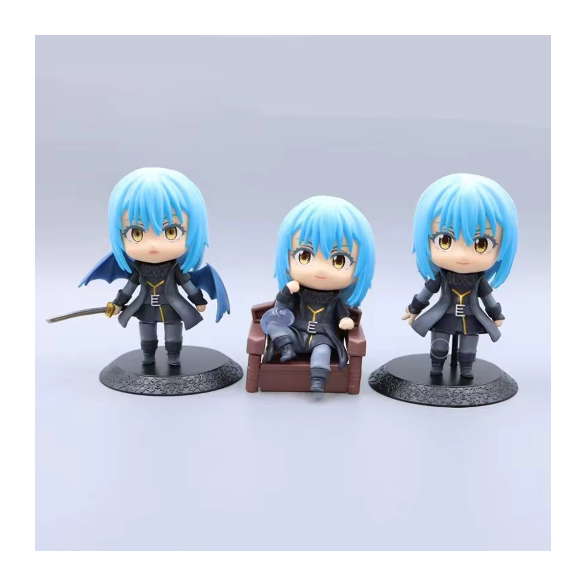 Bandai Anime Figuren Rimuru und Milim aus That Time I Got Reincarnated As A Slime, blaue PVC Actionfiguren für Kinder und Sammler - Bild 2