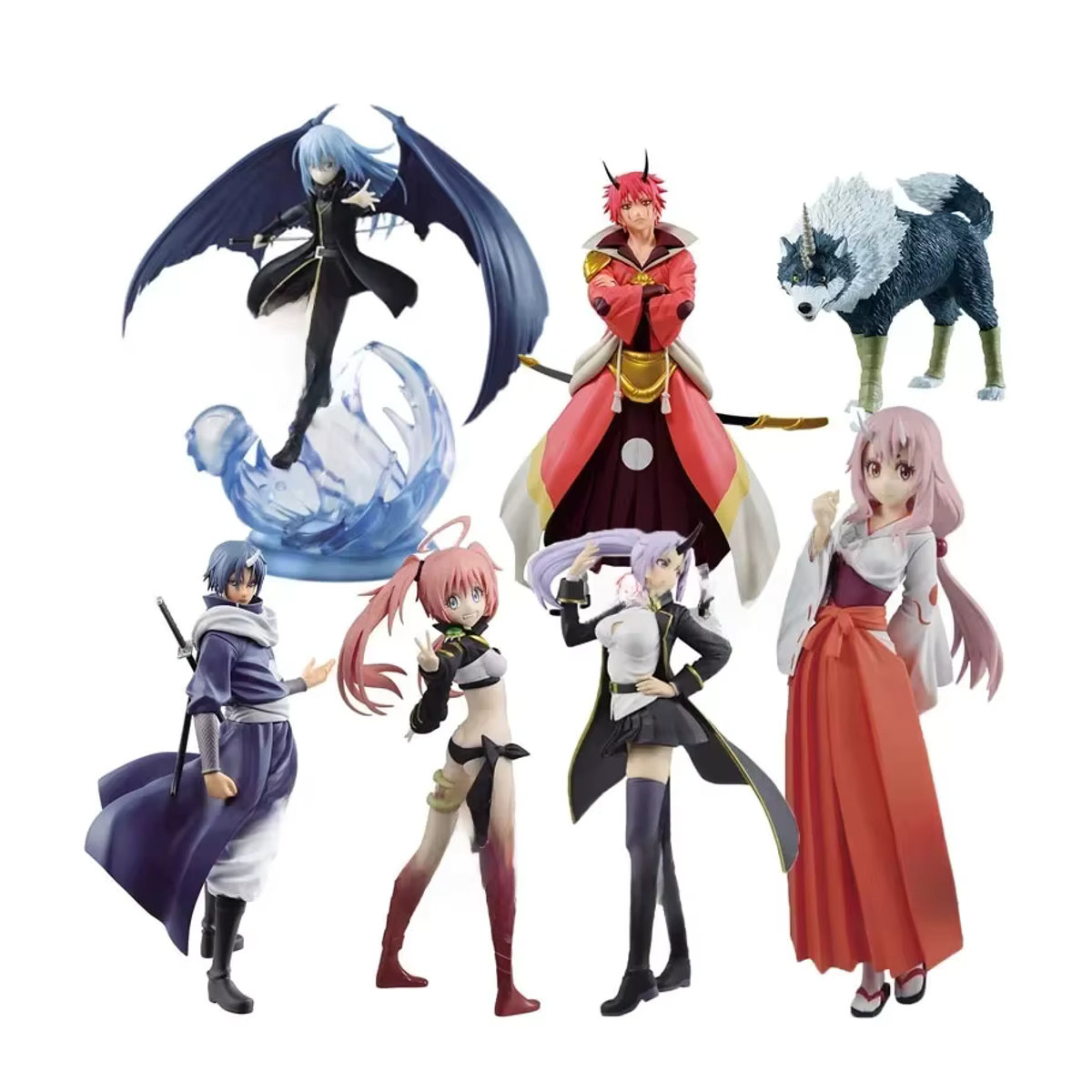 Bandai Anime Figuren Set aus Kunststoff mehrfarbig - Bild 4