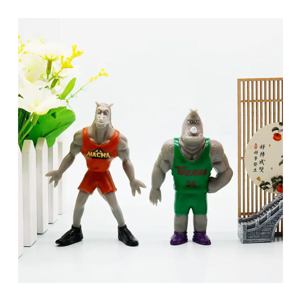 Bandai Anime Figuren Set Miracle Dream Team GOAT Cosplay Actionfiguren aus Kunststoff, mehrfarbig, 6 Stück - Bild 3